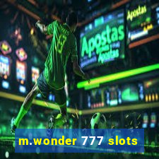 m.wonder 777 slots